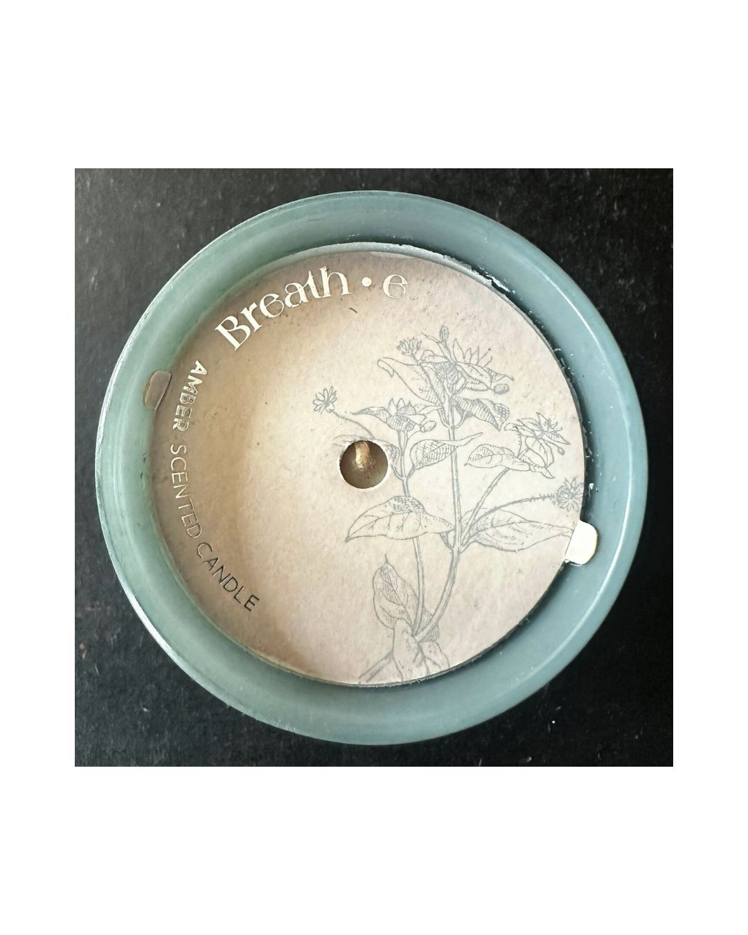 Amber Scented Candle