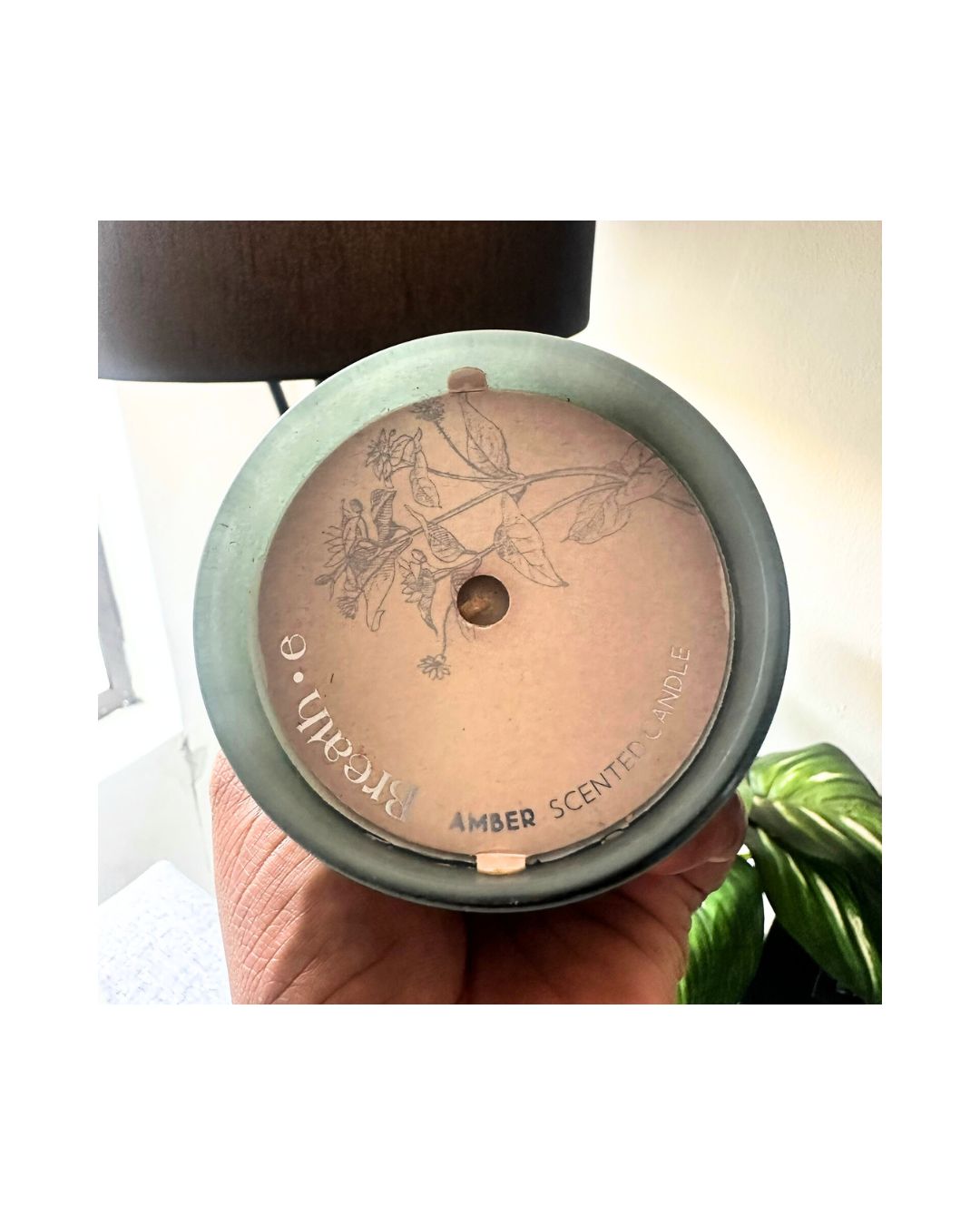 Amber Scented Candle