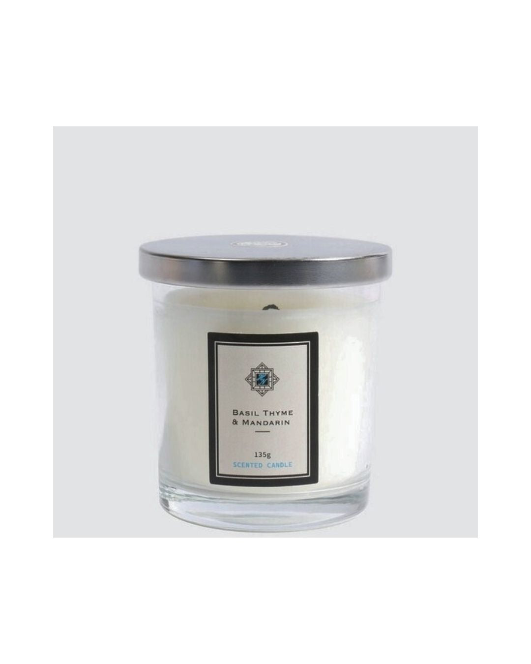 Basil, Thyme and Mandarin Scented Candle (135g)