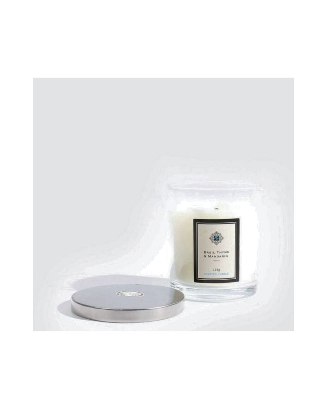 Basil, Thyme and Mandarin Scented Candle (135g)