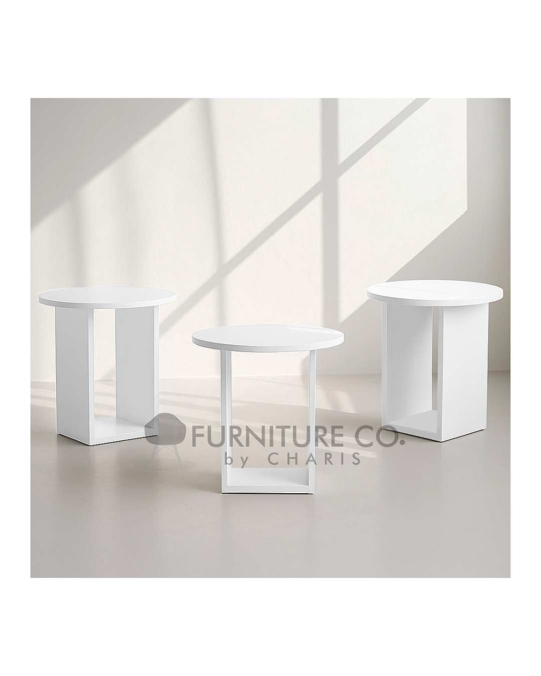 The Geo side table round (CUSTOM PRE-ORDER)