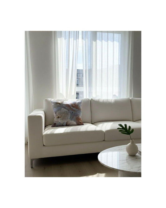 Floral Patterned Pillow (43cm x 43cm)