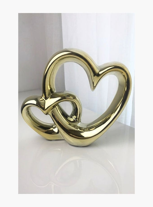 Twin Hearts Ornament