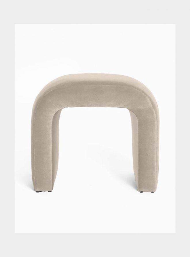 u-shaped Ottoman