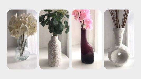 How to style different vase shapes