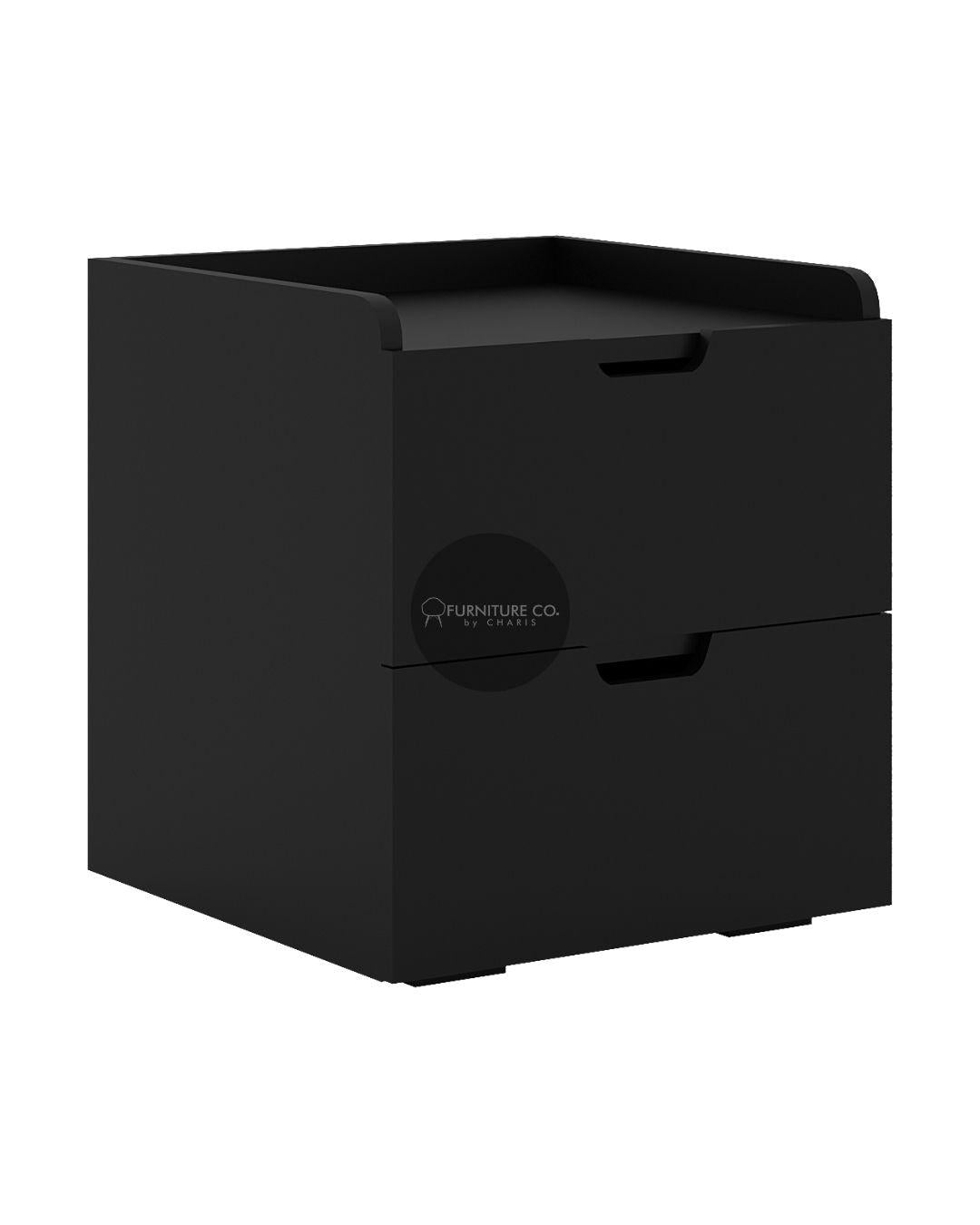 2-Drawer Bedside Pedestals (low block legs)