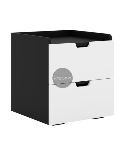 2-Drawer Bedside Pedestals (low block legs)