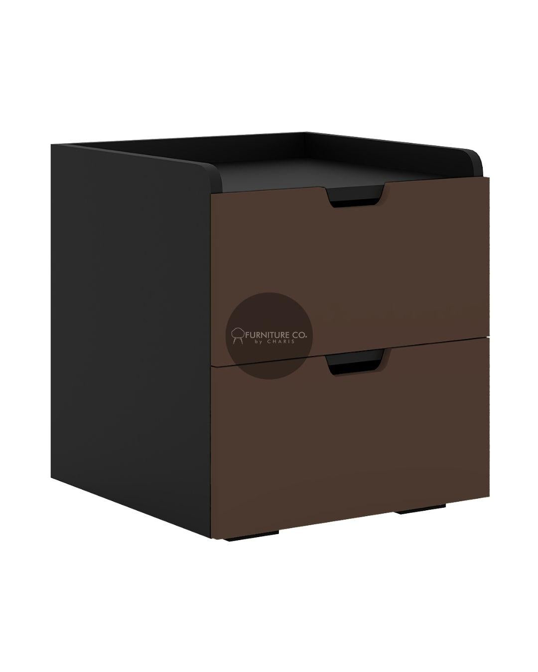 2-Drawer Bedside Pedestals (low block legs)