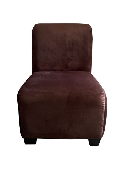 Armless Lounge chair 031 Brown