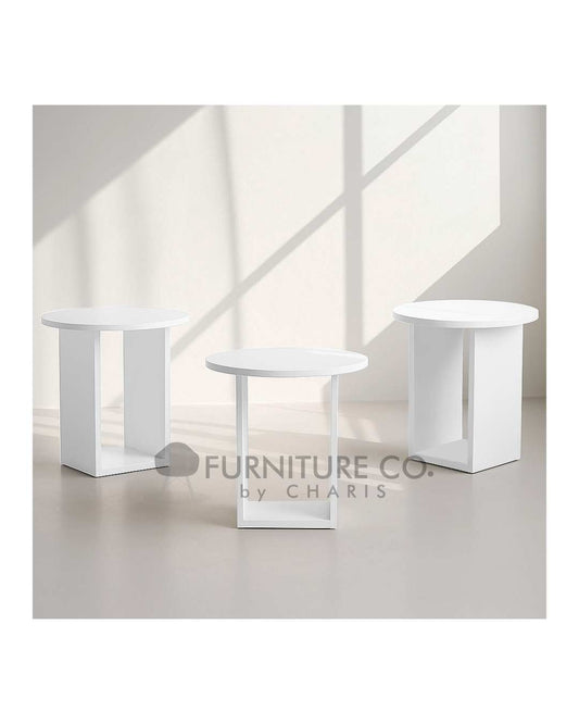 The Geo side table round (CUSTOM PRE-ORDER)