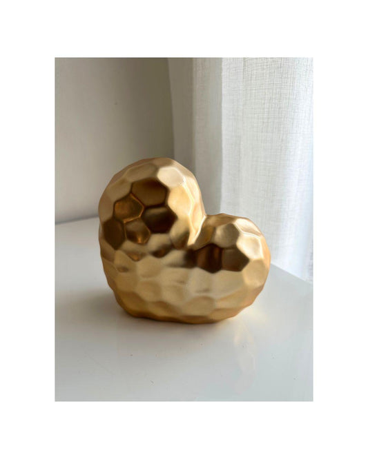 Hammered Heart Ornament