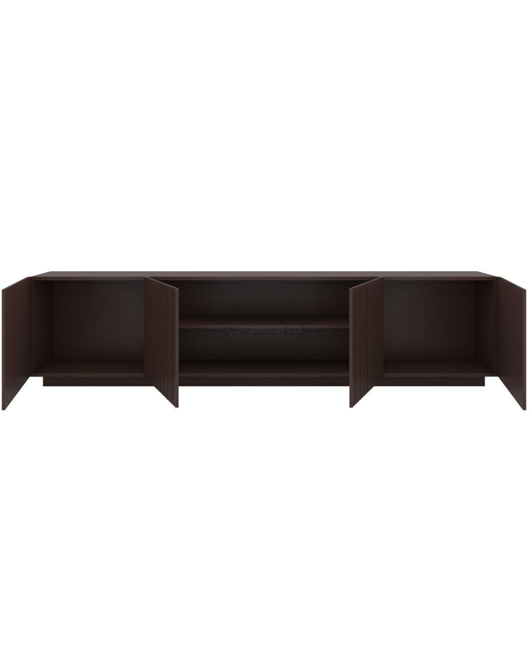 TV Slatted Console 022 (CUSTOM PRE-ORDER)